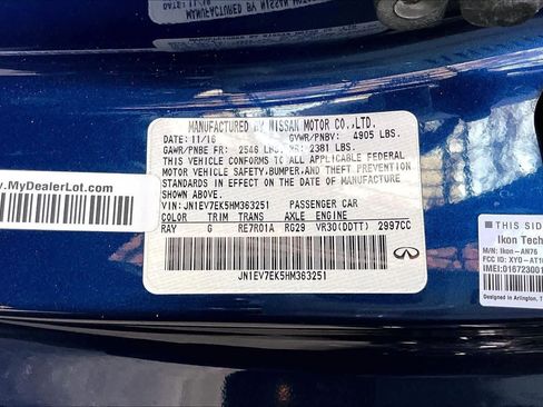 Used 2017 INFINITI Q60 w/ Premium Plus Package 3.0T image 31