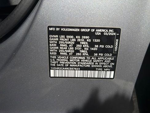 Used 2024 Volkswagen Atlas SE AWD/4WD image 30