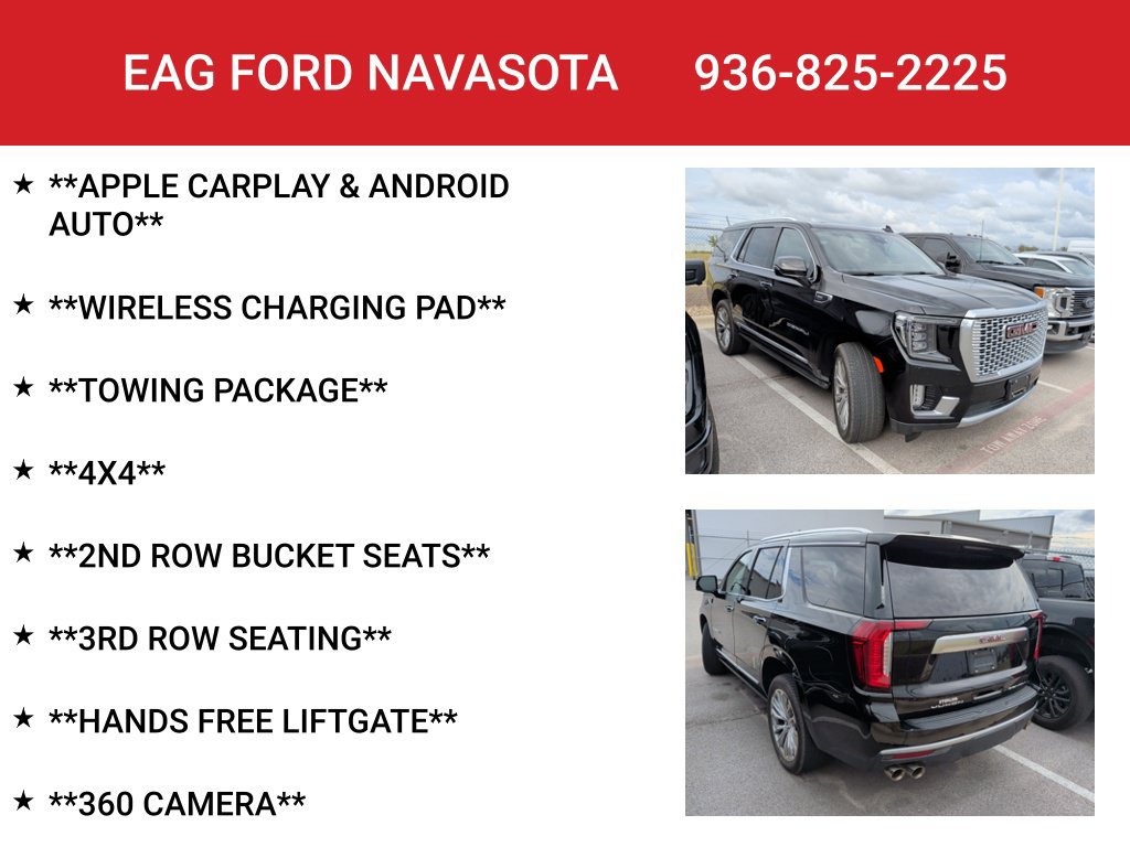 Used 2022 GMC Yukon Denali AWD/4WD image 8