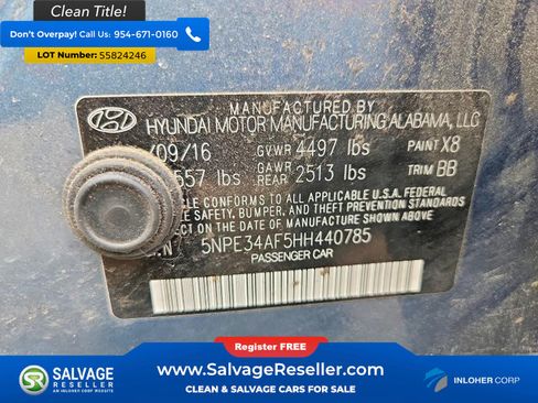 Used 2017 Hyundai Sonata Sport FWD image 16