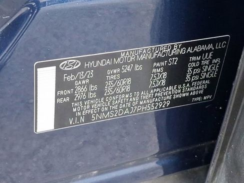 Certified 2023 Hyundai Santa Fe SEL AWD/4WD image 25