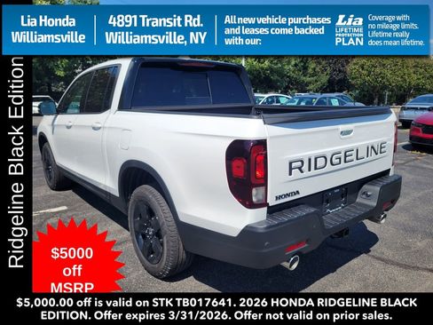New 2026 Honda Ridgeline Black Edition image 5