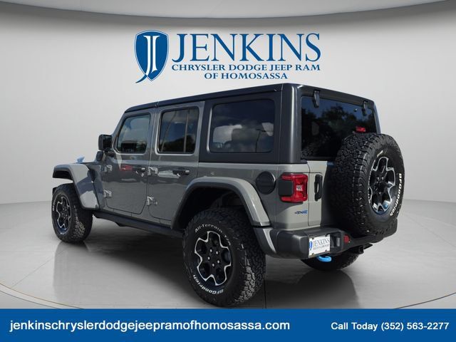 Used 2023 Jeep Wrangler Unlimited Rubicon 4xe w/ Steel Bumper Group AWD/4WD image 7