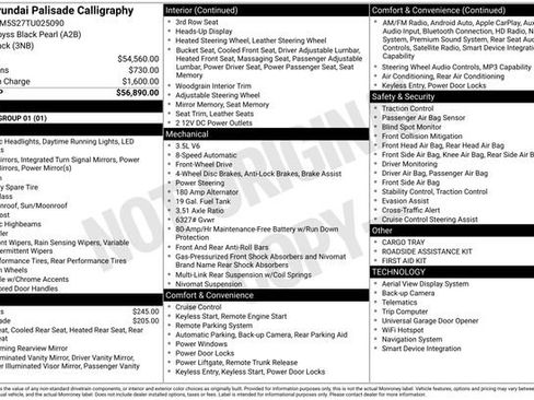 New 2026 Hyundai Palisade Calligraphy image 19