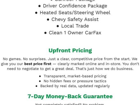 Used 2024 Chevrolet Trax RS w/ Sunroof Package FWD image 2