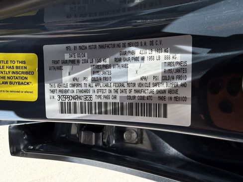 Used 2024 MAZDA MAZDA3 s AWD/4WD image 44