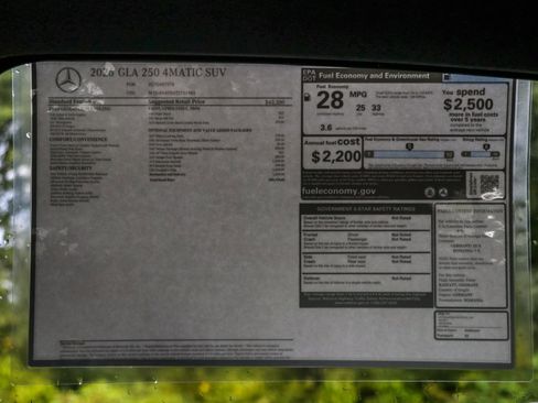 New 2026 Mercedes-Benz GLA 250 4MATIC image 16