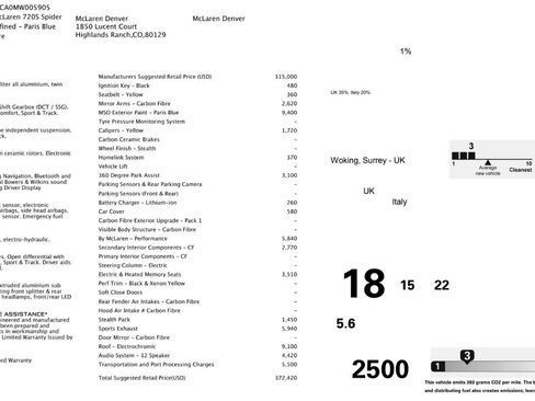 Used 2021 McLaren 720S Luxury image 3