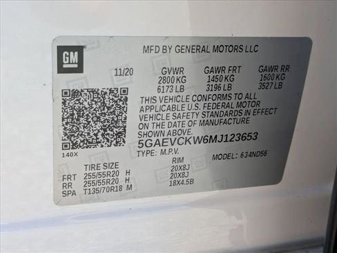 Used 2021 Buick Enclave Avenir w/ LPO, Floor Liner Package AWD/4WD image 16