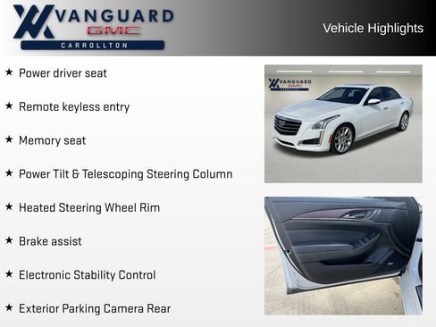 Used 2016 Cadillac CTS Sedan w/ Seating Package image 16