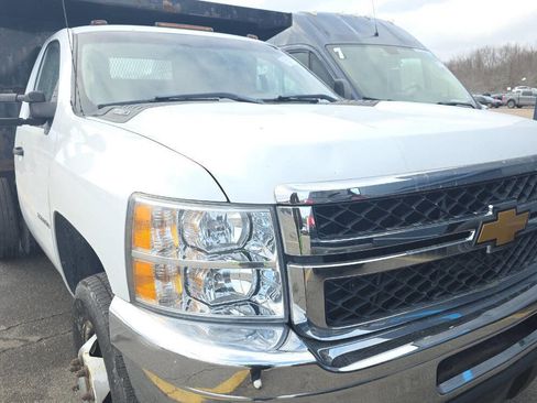 Used 2013 Chevrolet Silverado 3500 W/T w/ Snow Plow Prep Package image 1