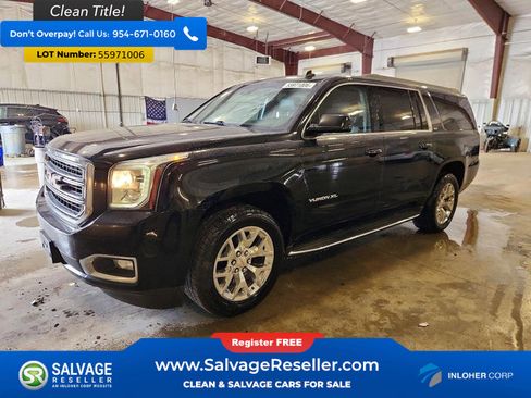 Used 2015 GMC Yukon XL SLT w/ Open Road Package AWD/4WD image 1