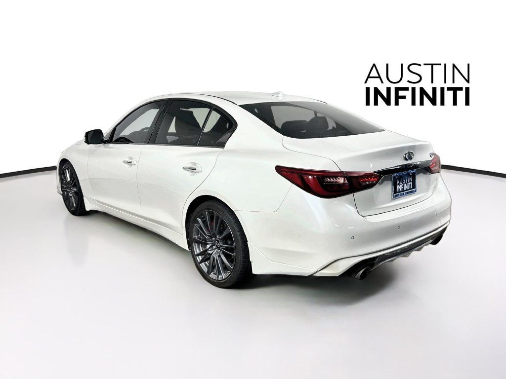 Certified 2023 INFINITI Q50 Red Sport 400 RWD image 7