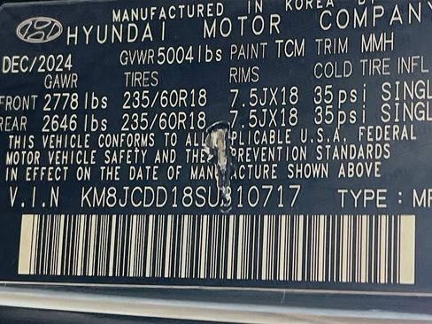 Used 2025 Hyundai Tucson SEL AWD/4WD image 29