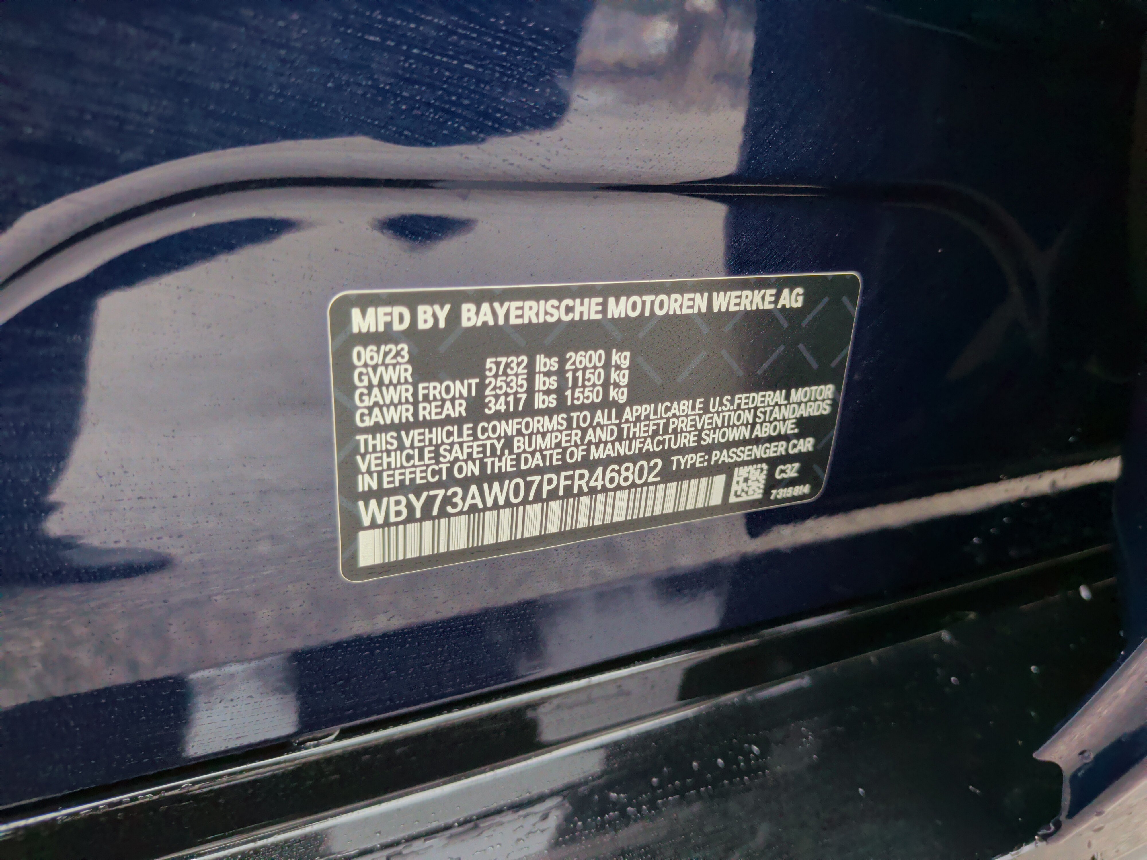 Used 2023 BMW i4 eDrive40 w/ M Sport Package RWD image 43