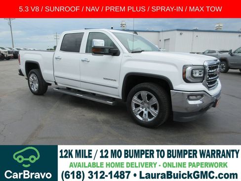 Certified 2018 GMC Sierra 1500 SLT AWD/4WD image 1