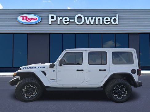 Used 2022 Jeep Wrangler Unlimited Rubicon 4xe w/ Cold Weather Group image 4