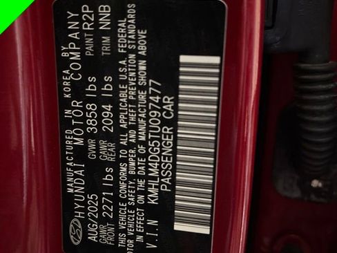 Certified 2026 Hyundai Elantra Sport FWD image 21