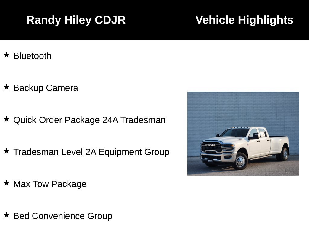 New 2026 RAM 3500 Tradesman AWD/4WD image 5