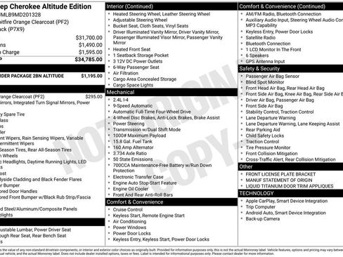 Used 2021 Jeep Cherokee Latitude Plus image 2