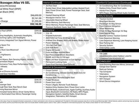 Certified 2023 Volkswagen Atlas SEL image 38