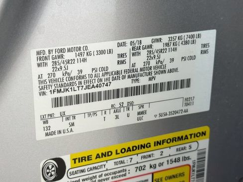 Used 2018 Ford Expedition Max Platinum RWD image 34