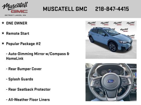 Used 2020 Subaru Crosstrek 2.0i Premium w/ Popular Package #2 image 6