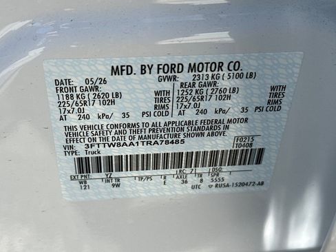 New 2026 Ford Maverick XL FWD image 26