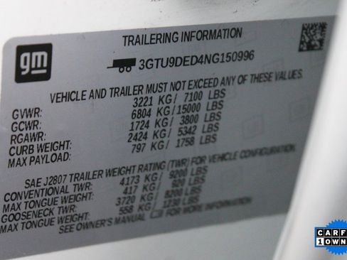 Used 2022 GMC Sierra 1500 SLT w/ X31 Off-Road Package image 49