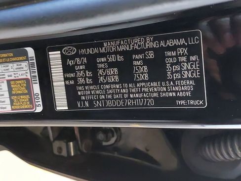 Certified 2024 Hyundai Santa Cruz SEL AWD/4WD image 35