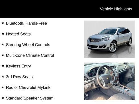 Used 2014 Chevrolet Traverse LT w/ All-Star Edition FWD image 21