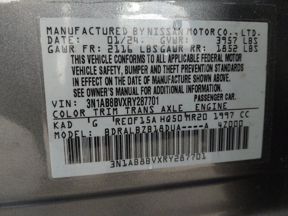 Used 2024 Nissan Sentra S FWD image 33
