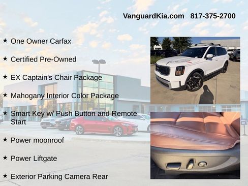 Used 2024 Kia Telluride EX w/ EX Captain's Chair Package FWD image 6