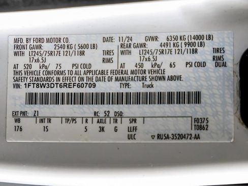 Used 2024 Ford F350 XL w/ XL Driver Assist Package AWD/4WD image 58