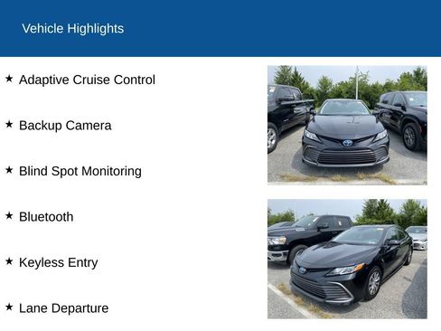 Used 2023 Toyota Camry LE w/ Cold Weather Package FWD image 2