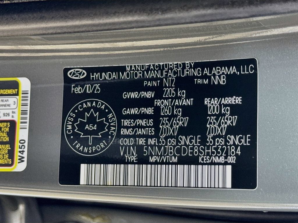 Used 2025 Hyundai Tucson SEL AWD/4WD image 28