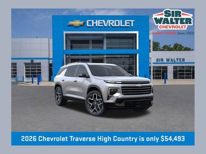 New 2026 Chevrolet Traverse High Country