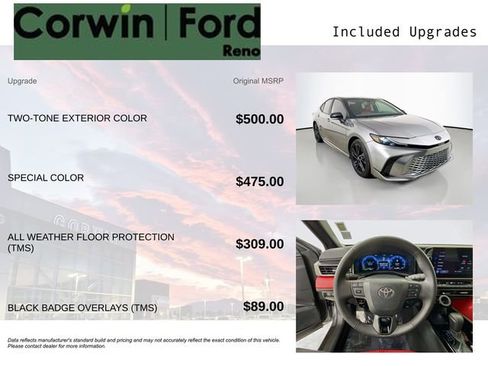 Used 2025 Toyota Camry XSE image 3