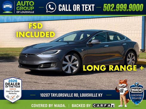 Used 2021 Tesla Model S Long Range Plus AWD/4WD image 1