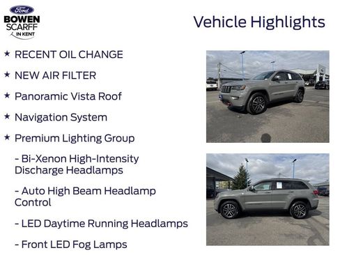 Used 2020 Jeep Grand Cherokee Trailhawk w/ Interior Metal Package AWD/4WD image 4