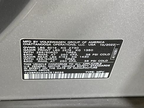 Used 2023 Volkswagen Atlas SEL image 34