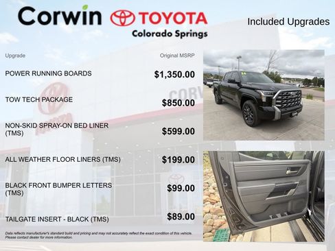 Used 2026 Toyota Tundra Platinum w/ Tow Tech Package AWD/4WD image 4