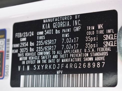 Certified 2024 Kia Sorento SX Prestige AWD/4WD image 42
