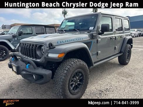 Used 2023 Jeep Wrangler Unlimited Rubicon 4xe AWD/4WD image 1