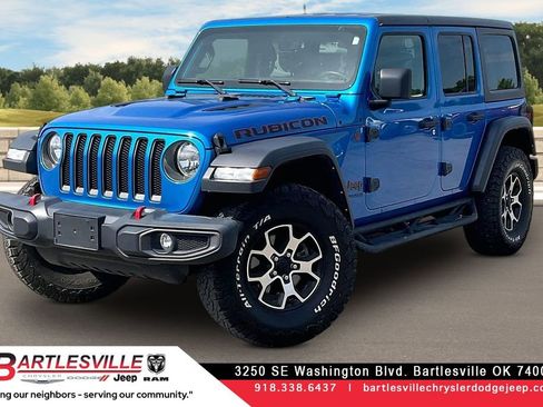 Used 2021 Jeep Wrangler Unlimited Rubicon AWD/4WD image 1