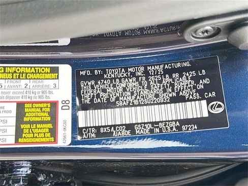 New 2025 Lexus ES 350 Ultra Luxury image 43