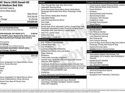 Used 2017 GMC Sierra 2500 Denali w/ Duramax Plus Package image 15