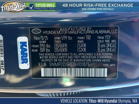 New 2026 Hyundai Santa Fe SEL image 34