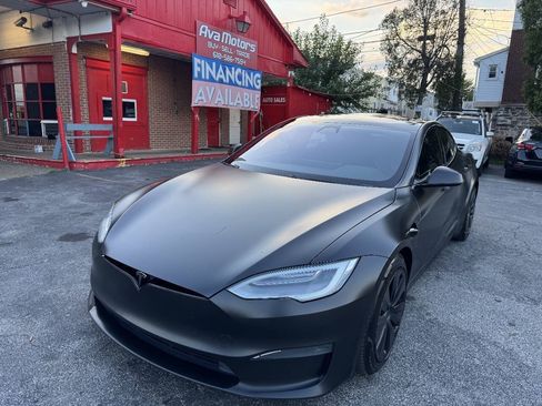 Used 2022 Tesla Model S Plaid AWD/4WD image 1