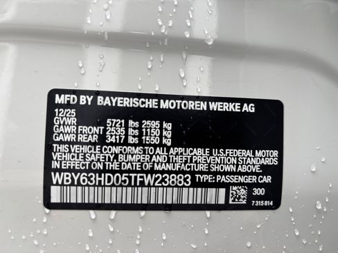 Used 2026 BMW i4 eDrive40 w/ Parking Assistance Package RWD image 26